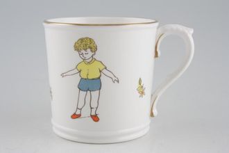 Sell Royal Worcester Days Of The Week - Older Mug Tuesday Boy 3 1/8" x 3 1/8"