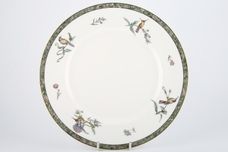 Wedgwood Humming Birds Dinner Plate Thin pattern on rim 10 5/8" thumb 1