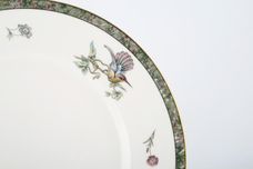 Wedgwood Humming Birds Dinner Plate Thin pattern on rim 10 5/8" thumb 2
