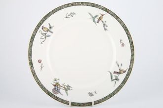 Wedgwood Humming Birds Dinner Plate Thin pattern on rim 10 5/8"