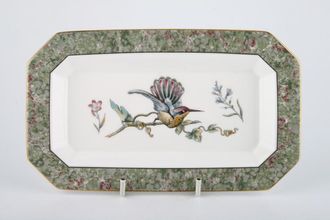 Wedgwood Humming Birds Tray (Giftware) Bloomsbury tray, Oblong 8 1/4"