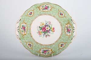 Queen Anne Gainsborough - Green Cake Plate
