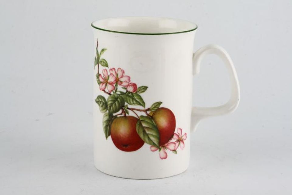 Marks & Spencer Ashberry Mug apple - green on rim 3" x 4"