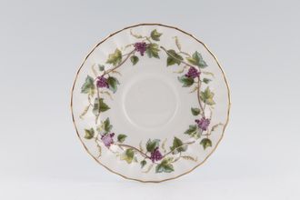 Royal Worcester Bacchanal - White Breakfast Saucer Fits Soup Cup 6 1/4"