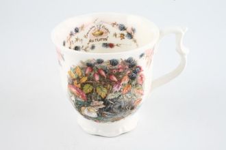 Royal Doulton Brambly Hedge Giftware  Autumn miniature cup and saucer –  Roundabout Antiques