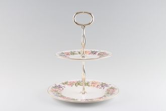Paragon Country Lane Cake Stand 2 Tier - 6 1/4 and 8"