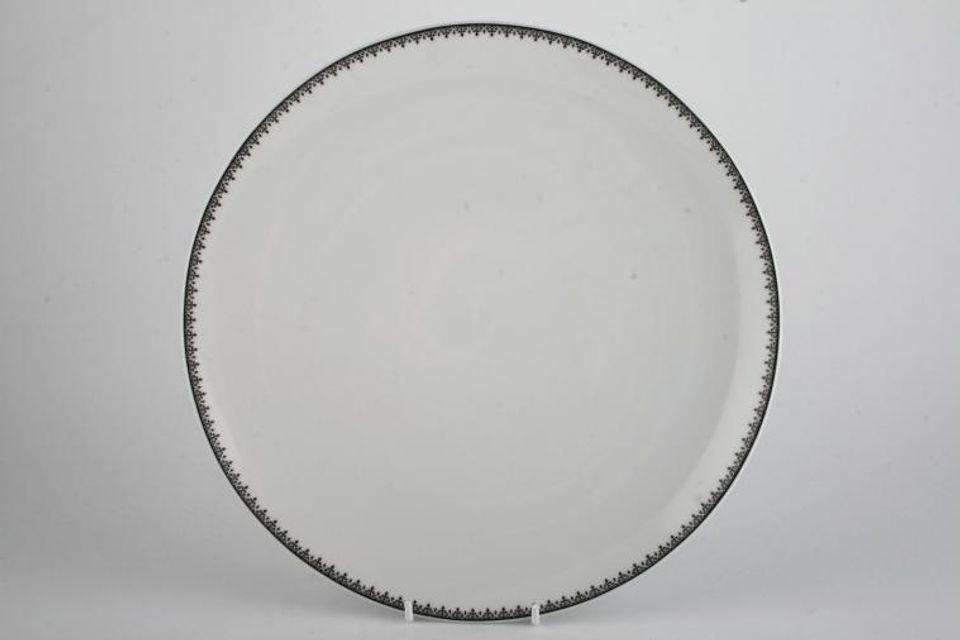 Thomas Black Lace Dinner Plate 10 1/4"