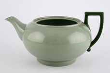 Wedgwood Celadon Green Teapot Dark green handle & knob on lid 1 3/4pt thumb 2