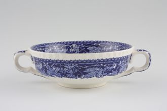Sell Masons Vista - Blue Soup Cup Two handles 4 3/4"