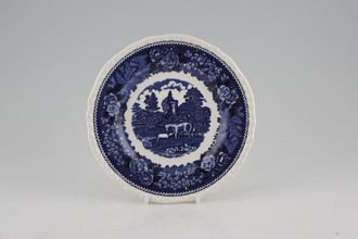 Sell Adams English Scenic - Blue Tea / Side Plate Horses 7"