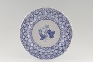 Spode Geranium - Blue Breakfast / Lunch Plate