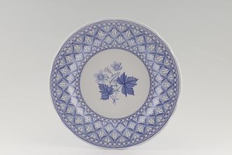 Spode Geranium - Blue Breakfast / Lunch Plate 9"
