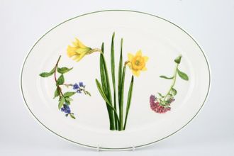 Sell Portmeirion Welsh Wild Flowers Oval Platter 15 3/4"