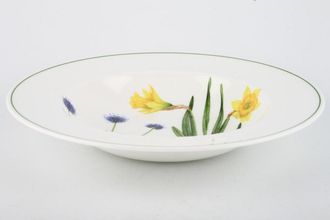 Sell Portmeirion Welsh Wild Flowers Rimmed Bowl Scabious & Tenby Daffodil 9 5/8"