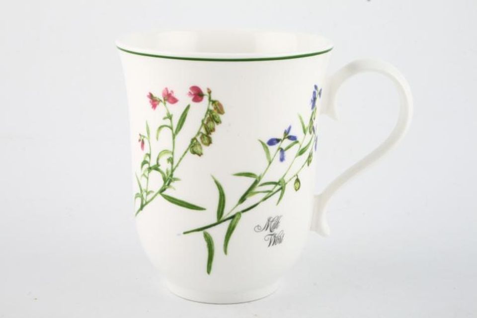 Portmeirion Welsh Wild Flowers Mug Milk Wort 3 1/4" x 3 3/4"