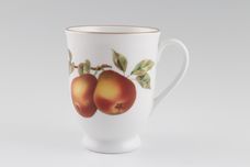 Royal Worcester Evesham - Gold Edge Mug Pears - Blackcurrants on back - Footed 3 1/4" x 4 1/4" thumb 1