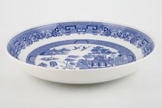 Spode Blue Room Collection Pasta Bowl Willow - no rim 8 5/8" thumb 1
