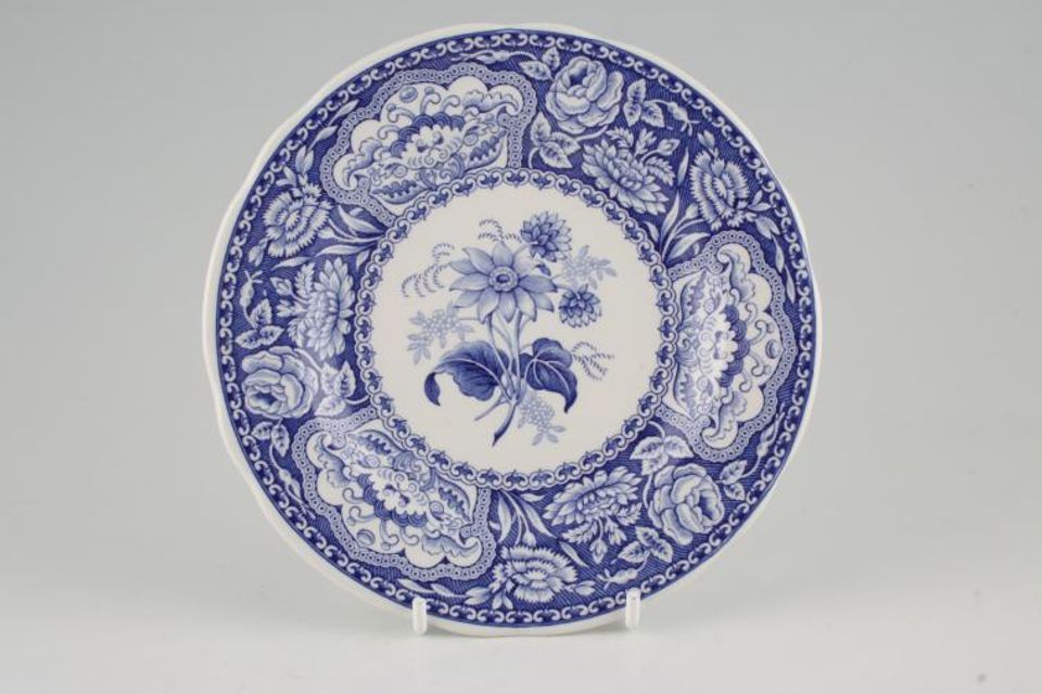 Spode Blue Room Collection Tea / Side Plate Floral 6 1/4"