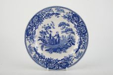 Spode Blue Room Collection Salad/Dessert Plate Girl At The Well 7 1/2" thumb 1