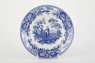 Spode Blue Room Collection Tea Saucer Girl at Well 5 3/4"
