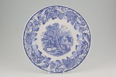 Spode Blue Room Collection Dinner Plate Rural Scenes 10 1/2" thumb 1