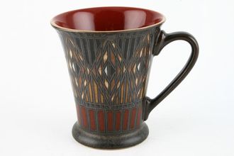 Denby Gatsby Mugs Mug Brown Outer - Brown Inner 3 3/4" x 4 1/8"