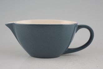 Sell Poole Blue Moon Sauce Boat Caution - check shape. This item has narrow lip.