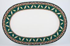 Villeroy & Boch Pergamon Oval Platter 16 1/2" thumb 1