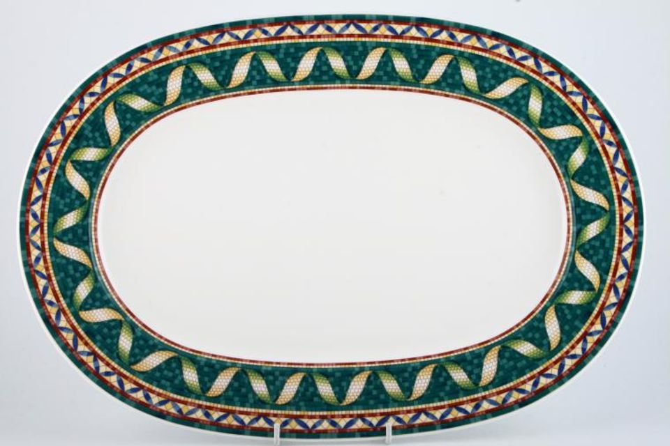 Villeroy & Boch Pergamon Oval Platter 16 1/2"