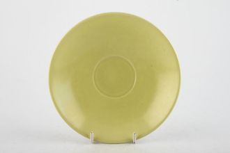 Sell Poole Twintone Seagull and Lime Yellow Breakfast Saucer 6 1/8"