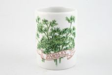 Royal Worcester Worcester Herbs Spice Jar Parsley 2 3/8" x 3" thumb 2