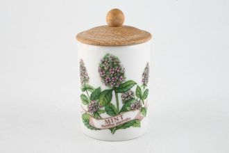 Royal Worcester Worcester Herbs Spice Jar Mint 2 3/8" x 3"