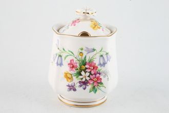 Queen Anne Old Country Spray Jam Pot + Lid