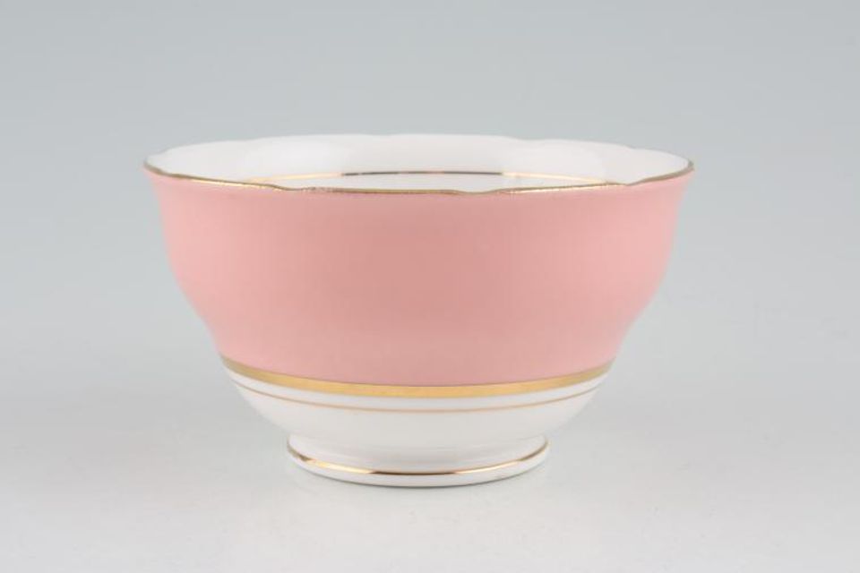 Colclough Harlequin - Ballet - Pink Sugar Bowl - Open (Tea) 4 1/4"