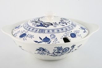 Sell Meakin Blue Nordic Soup Tureen + Lid Cut Out in Lid