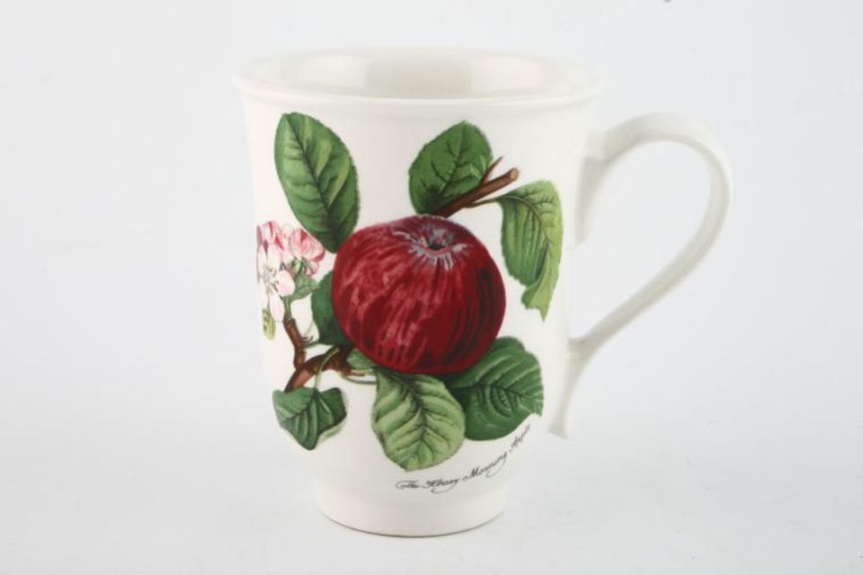 Portmeirion Pomona - Older Backstamps Mug Bell shape - The Hoary Morning Apple 3 1/2" x 4 1/4"