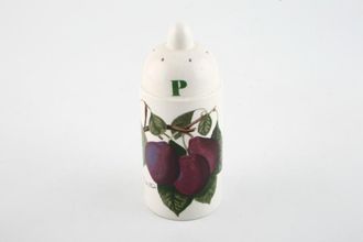 Portmeirion Pomona - Older Backstamps Pepper Pot The Reine Claude Plum 4 1/8"