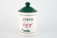 Hornsea Farmyard Collection Storage Jar + Lid Coffee 4 3/4" x 5 5/8" thumb 1