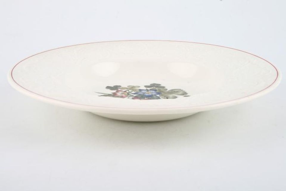 Wedgwood Winchester - Patrician Ware Rimmed Bowl 8 1/4"