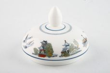 Wedgwood Chinese Legend Sugar Bowl - Lidded (Tea) Tall, Footed thumb 3