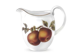 Sell Royal Worcester Evesham - Gold Edge Milk Jug Malvern - Fat Pears 1/2pt