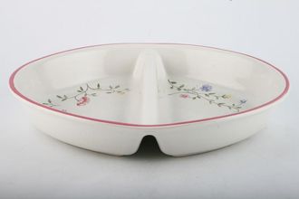 Johnson Brothers Summer Chintz Vegetable Dish (Divided) 10 7/8"