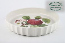 Portmeirion Pomona - Older Backstamps Flan Dish The Hoary Morning Apple/ see backstamp 9 1/2" thumb 1