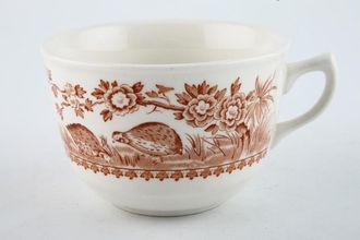 Sell Furnivals Quail - Brown Teacup No Pattern Inside - Some might not have backstamp 3 1/2" x 2 3/8"
