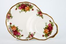 Royal Albert Old Country Roses - Made in England TV Tray Pear Shaped 8 3/4" thumb 1