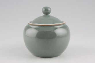 Denby Regency Green Sugar Bowl - Lidded (Tea) Rounded Shape and knob