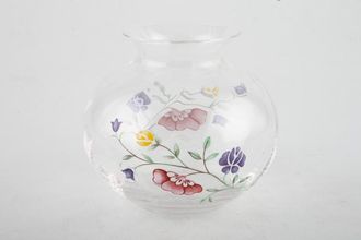 Johnson Brothers Summer Chintz Glass Vase Posy Vase 3 3/4"