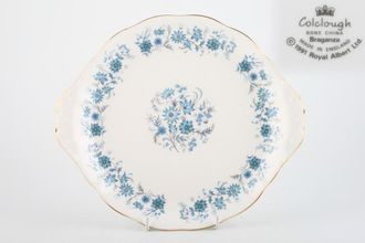 Sell Colclough Braganza - 8454 Cake Plate Round - Eared, deeper, 6 1/2" ridge on underside 10 1/4"