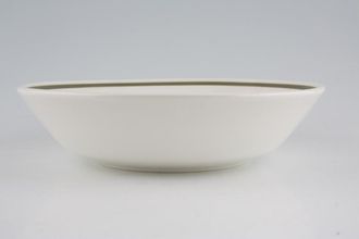 Sell Meakin Poppy - Ridged and Rounded Bases Soup / Cereal Bowl Underside ridge measures 3 3/4", Ridged 7 3/8" x 1 3/4"