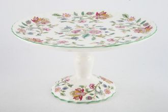 Sell Minton Haddon Hall - Green Edge Cake Stand Footed 9 5/8" x 4 3/4"